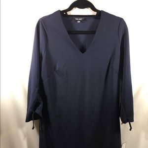 Nine West midnight long sleeve midi dress